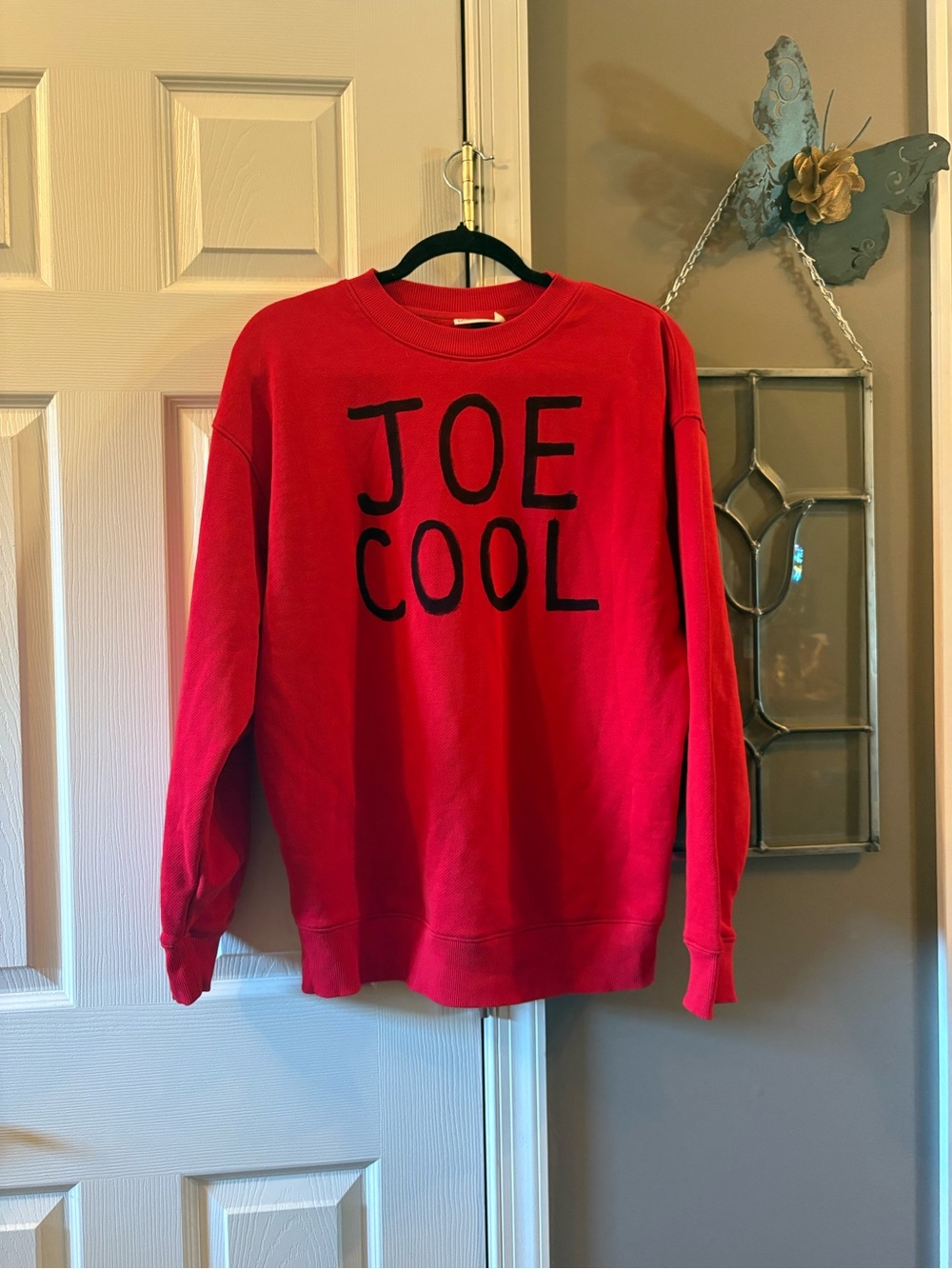Universal Thread Joe Cool Red Oversized Sweatshirt Women’s XS